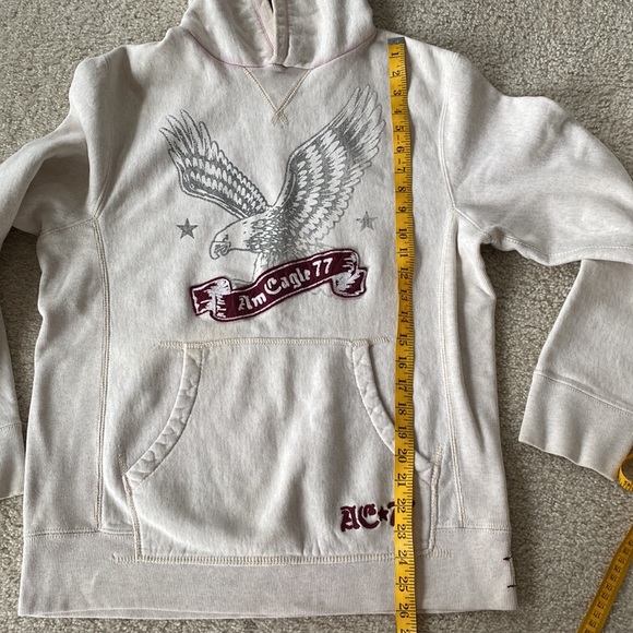 American Eagle authentic y2k vintage Oatmeal heathered sweatshirt - Picture 5 of 5